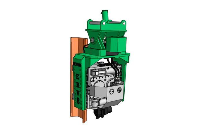 ERV8 Side Gripper Vibratory Hammer